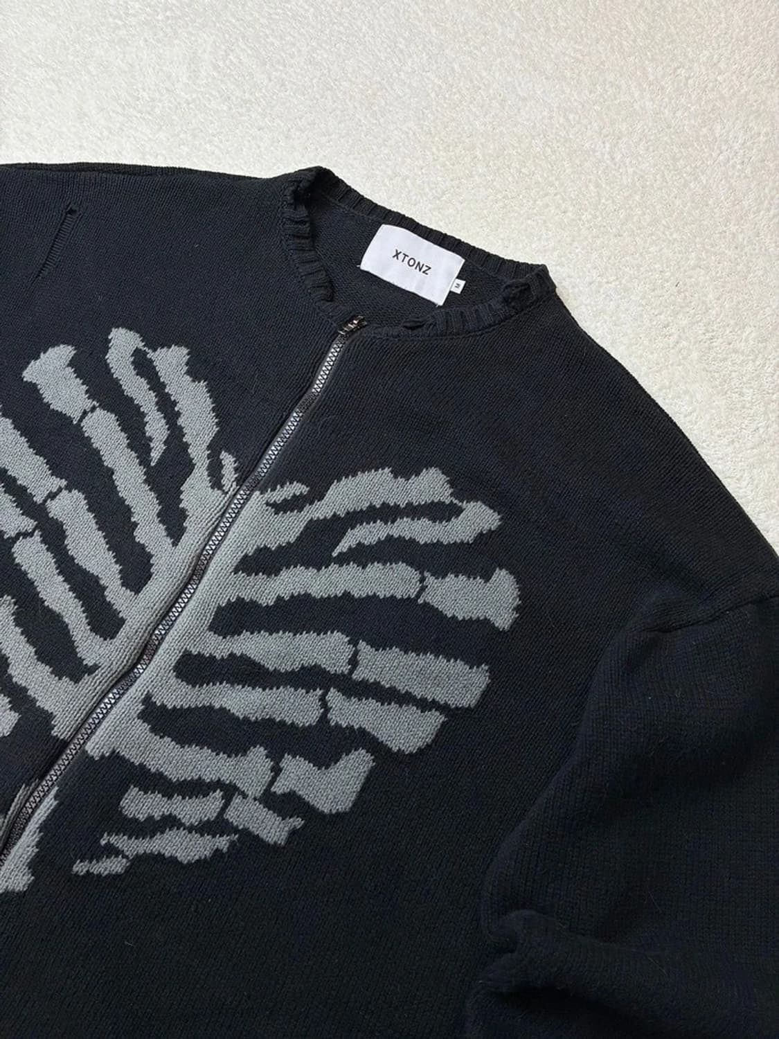 엑스톤즈 26FW 보운 니트 집업 PN5804 상품이미지3