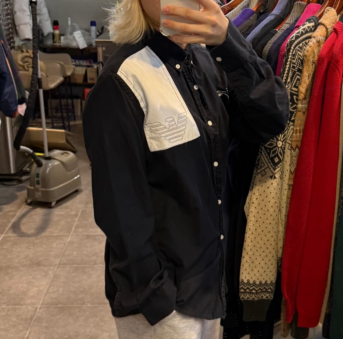 [NO.9] EMPORIO ARMANI 웨스턴 셔츠 상품이미지2