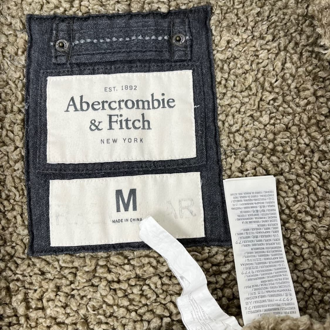 아베크롬비 울프죠 후드 집업/#3657 상품이미지7