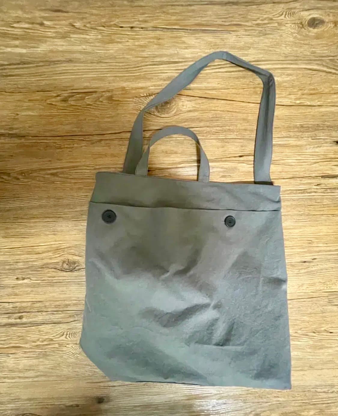 (새상품) serusReversible Bag 리버시블 백 숄더백 그레이 상품이미지3