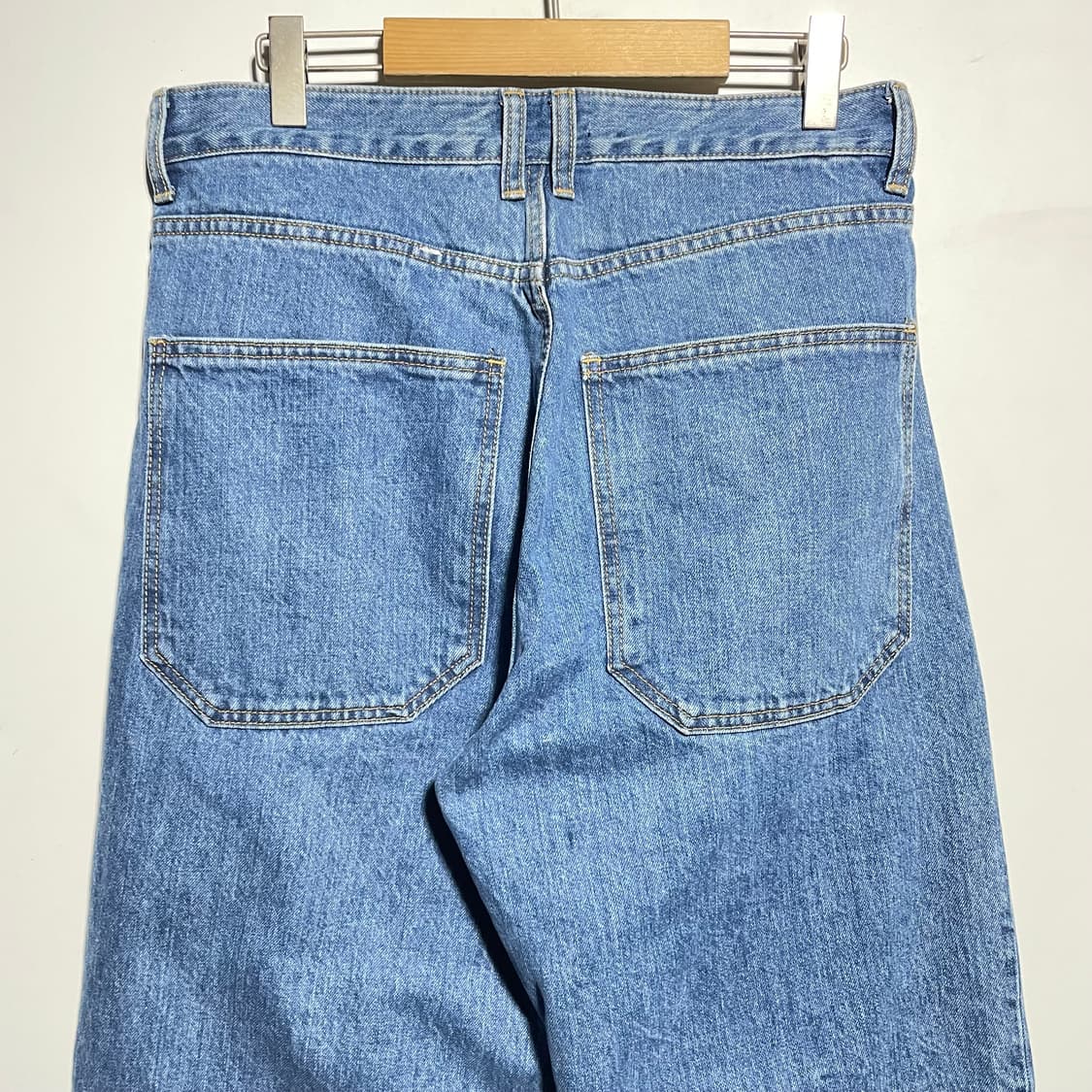 새상품 HATCHINGROOM 데님 와이드 팬츠 상품이미지5