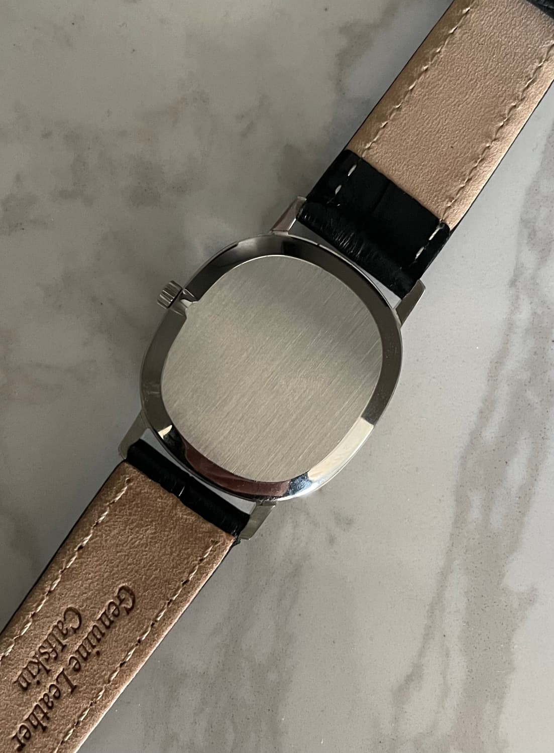 오메가 엘립스 네이비 빈티지 수동 시계 상품이미지3