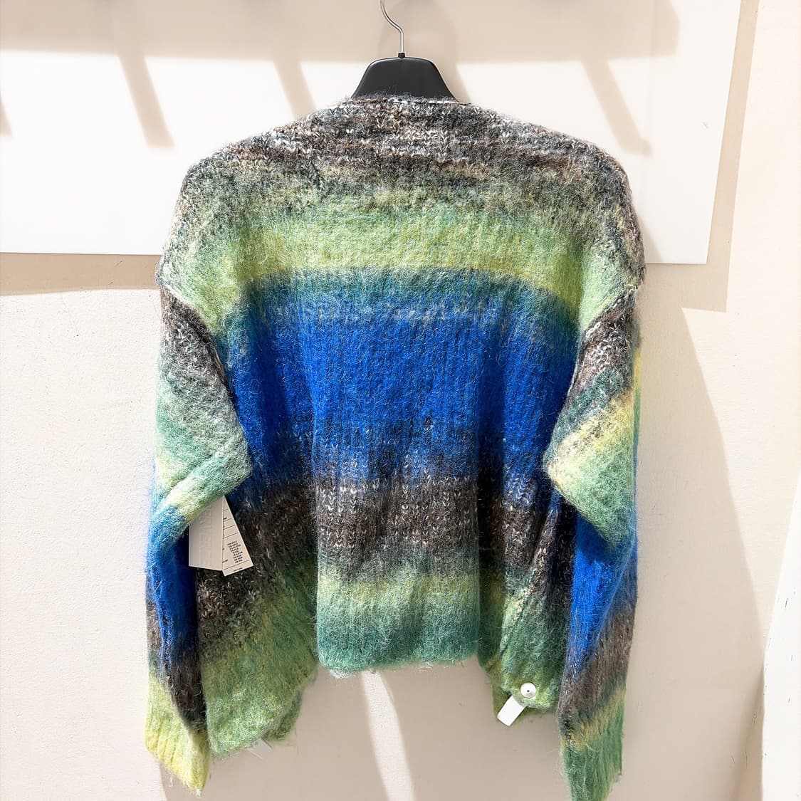 (정품/새상품) PERVERSE 퍼버즈 여성 그라데이션 와이드 가디건 상품이미지3