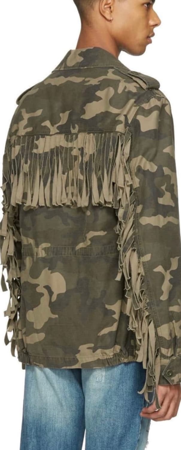 페이스커넥션 카모 프린지 자켓 상품이미지8