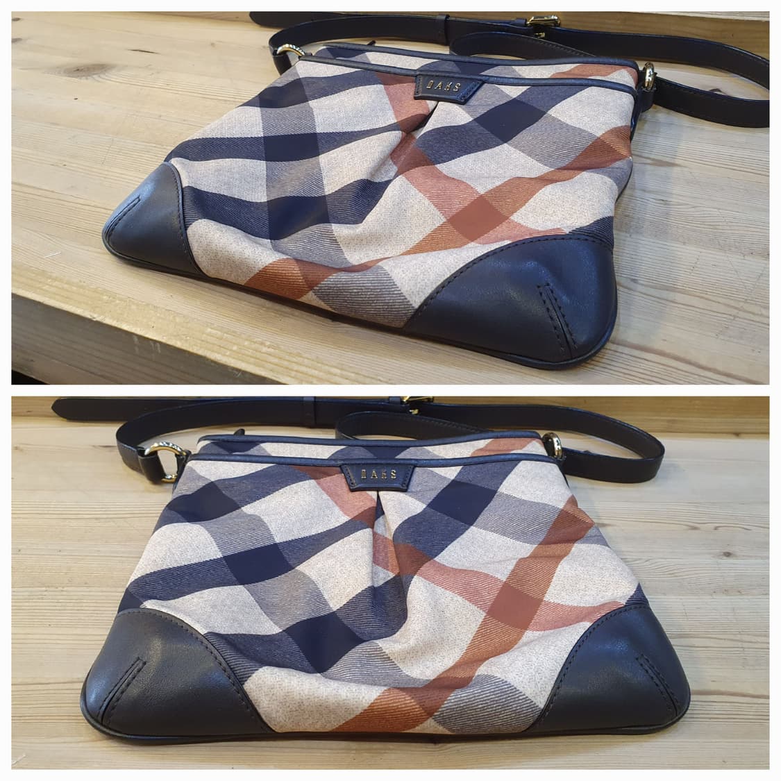 닥스 체크 크로스백 상품이미지4