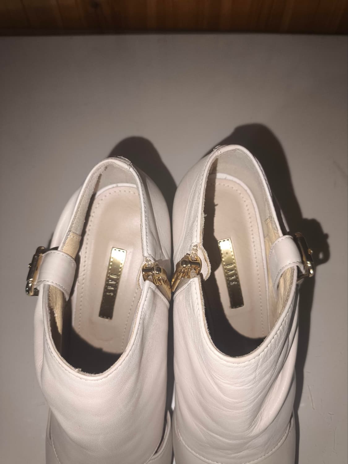 235mm 닥스 오픈토 부티 힐 구두 9cm 상품이미지5