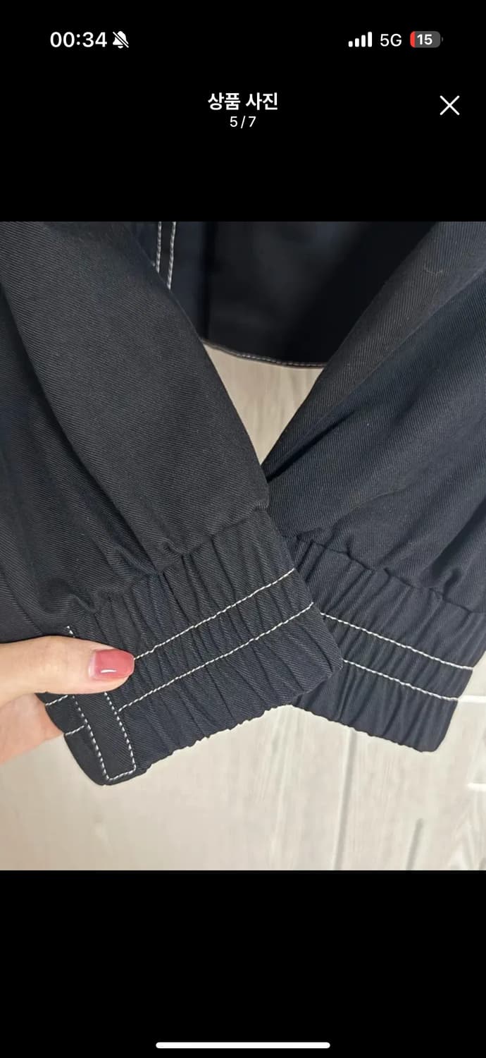 마뗑킴 웨스턴 디테일 스티치 점퍼 자켓 상품이미지5