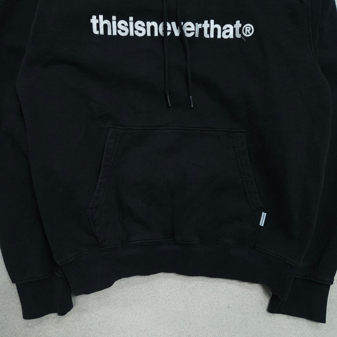 디스이즈네버댓 후드티 S 블랙 상품이미지2