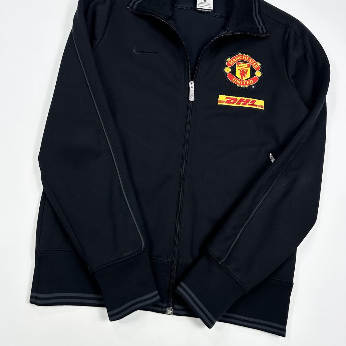 나이키 맨유 팀 클럽 져지 올블랙 S 상품이미지4