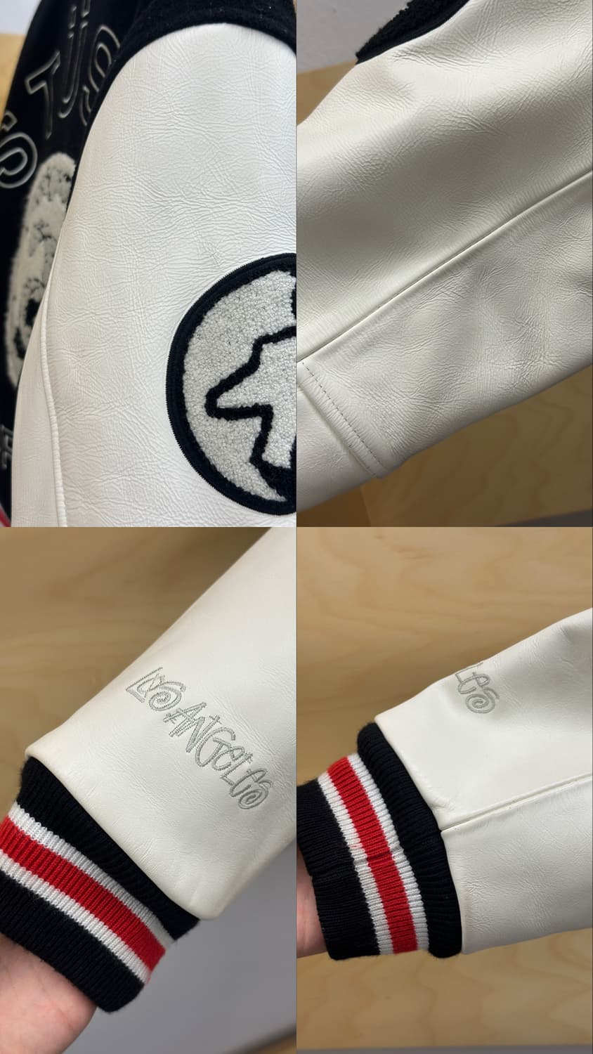 [M] 스투시 아워레가시 데님티어스 바시티 상품이미지5