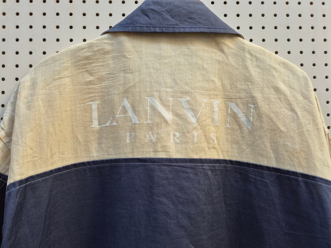 90s LANVIN MARINA LINEN JACKET 상품이미지3