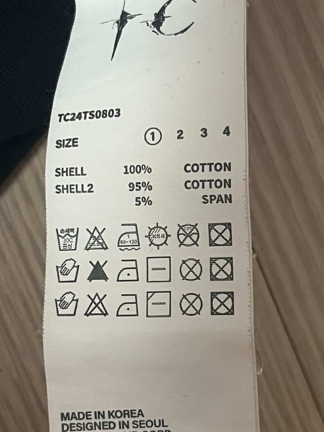 떠그클럽 롱슬리브 블랙 사이즈 1 상품이미지6