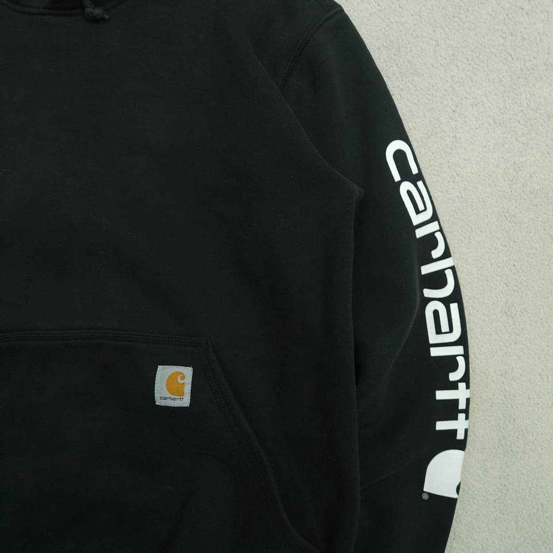 칼하트 사이드로고 후드 S 상품이미지3