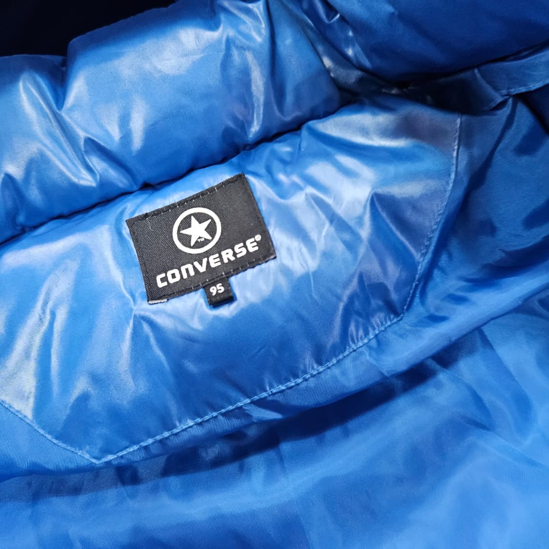 컨버스(Converse) 00's 유광 덕다운 후드 경량 점퍼 상품이미지7