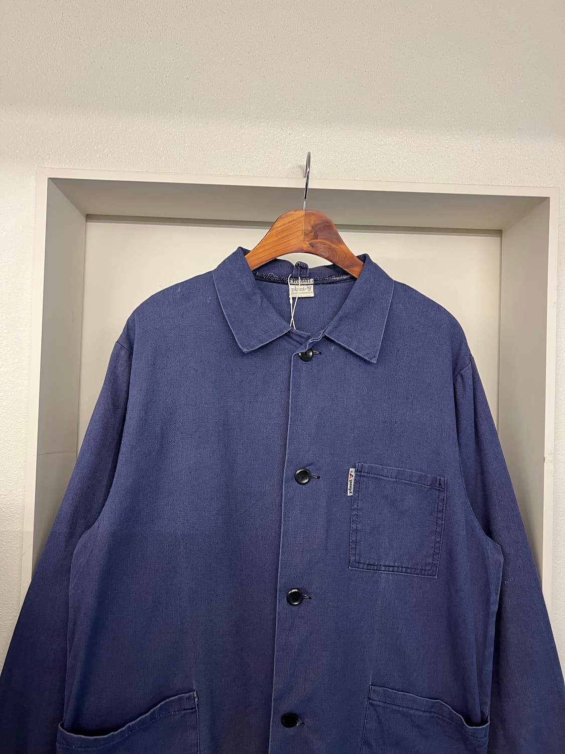 OLD EURO FADED NAVY PURPLE 빈티지프렌치워크자켓 상품이미지3