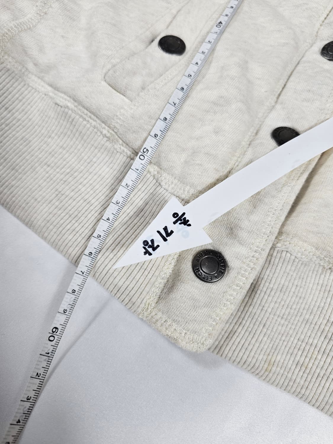 아베크롬비후드집업딱불핏울프죠 상품이미지5