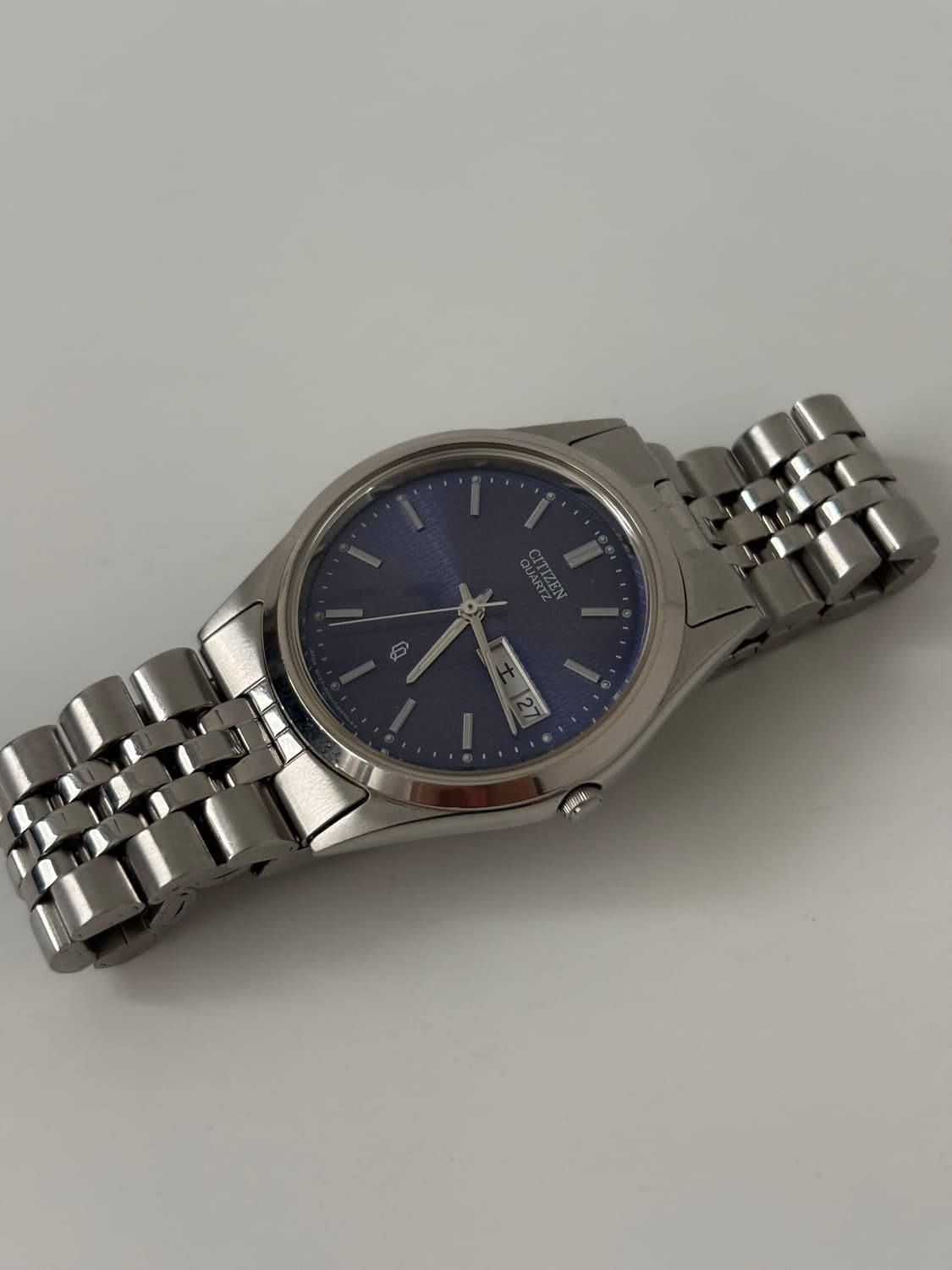 1980s CQ Purple Dial Silver Quartz 상품이미지4
