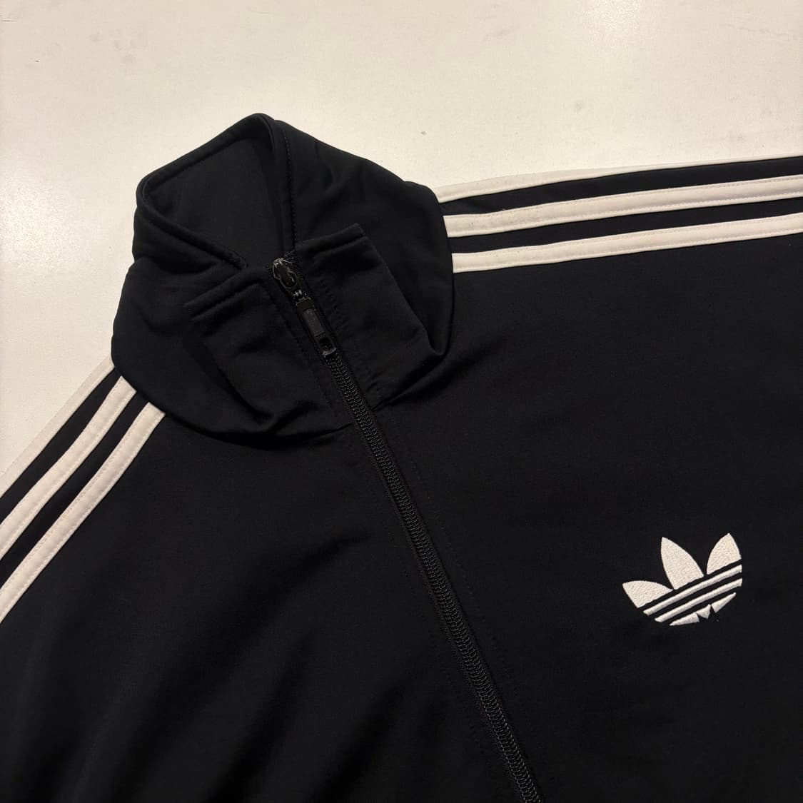 [110] 09s 아디다스 파이어버드 삼선 트랙탑 블랙 져지 C822 상품이미지3