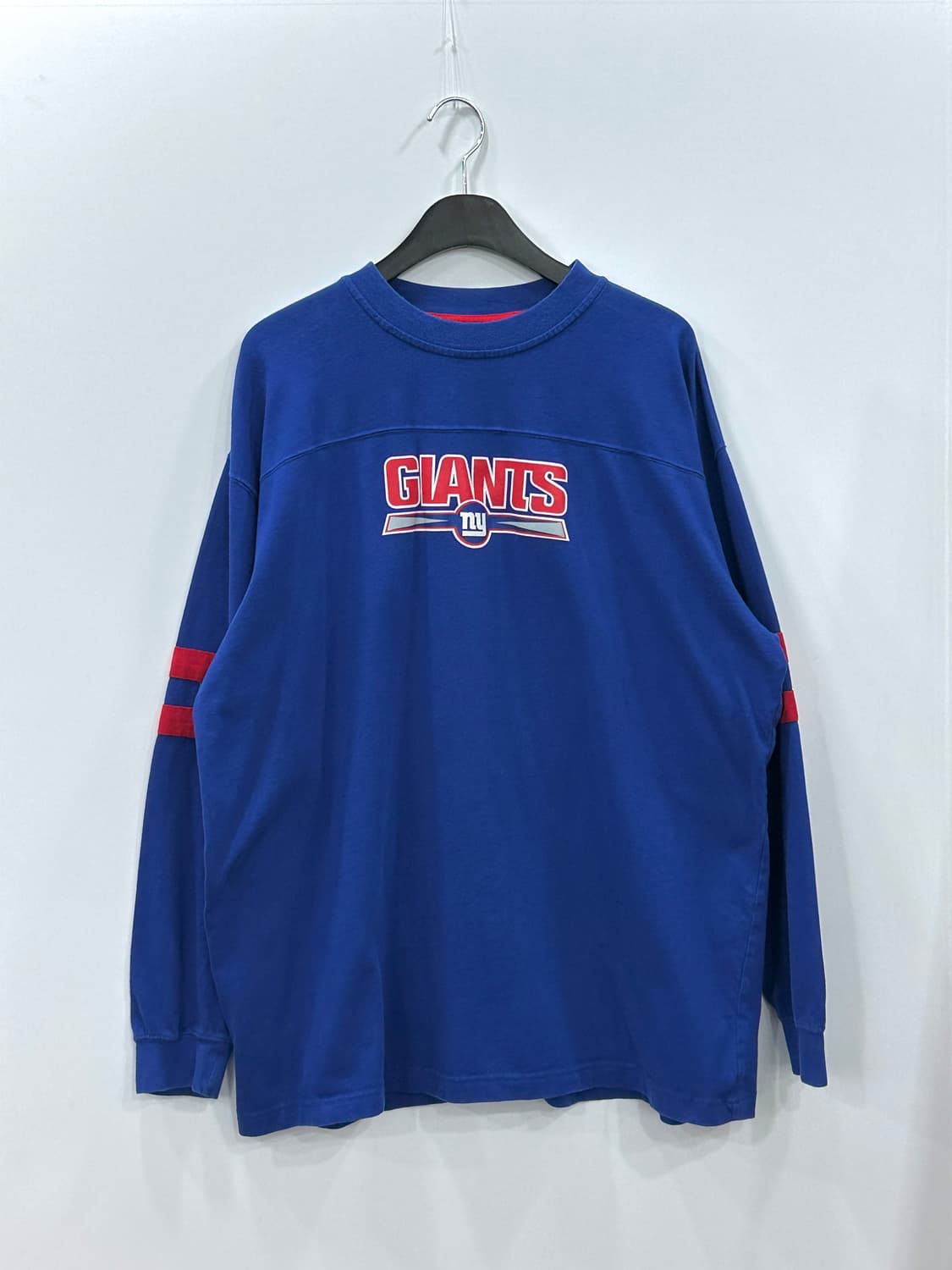 NFL 뉴욕 자이언츠 롱슬리브 블루 2XL 상품이미지1