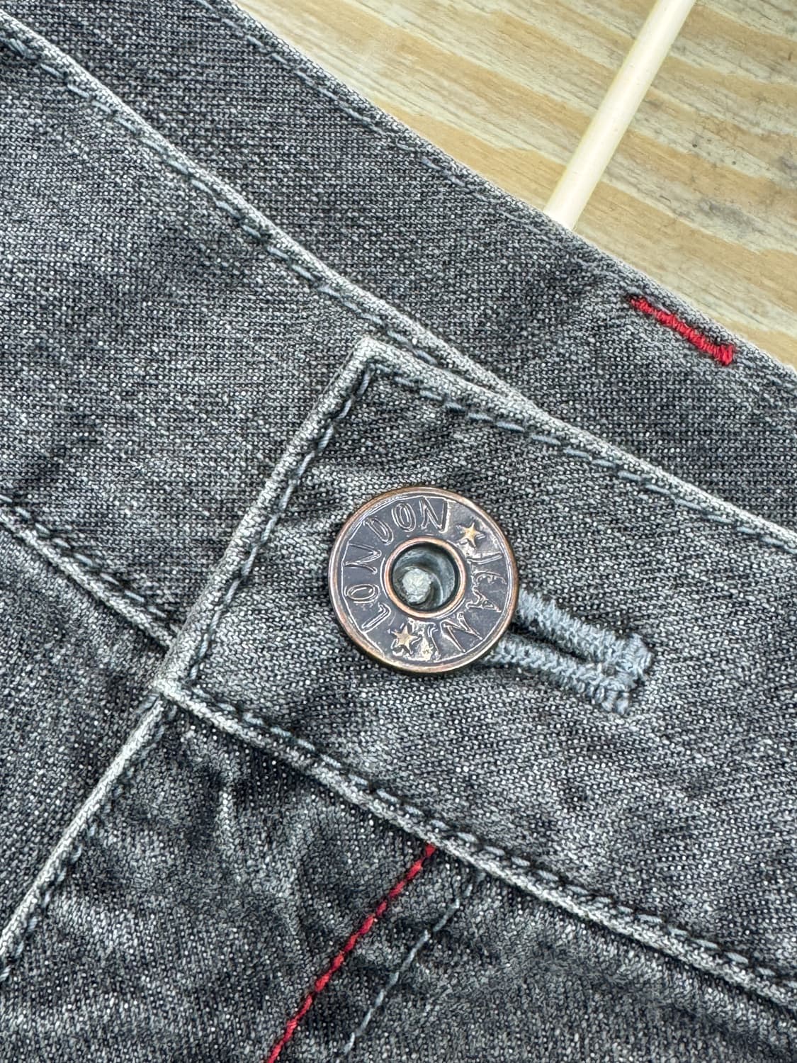 모로슬리 멀티 스티치 포켓 데님 팬츠 상품이미지5