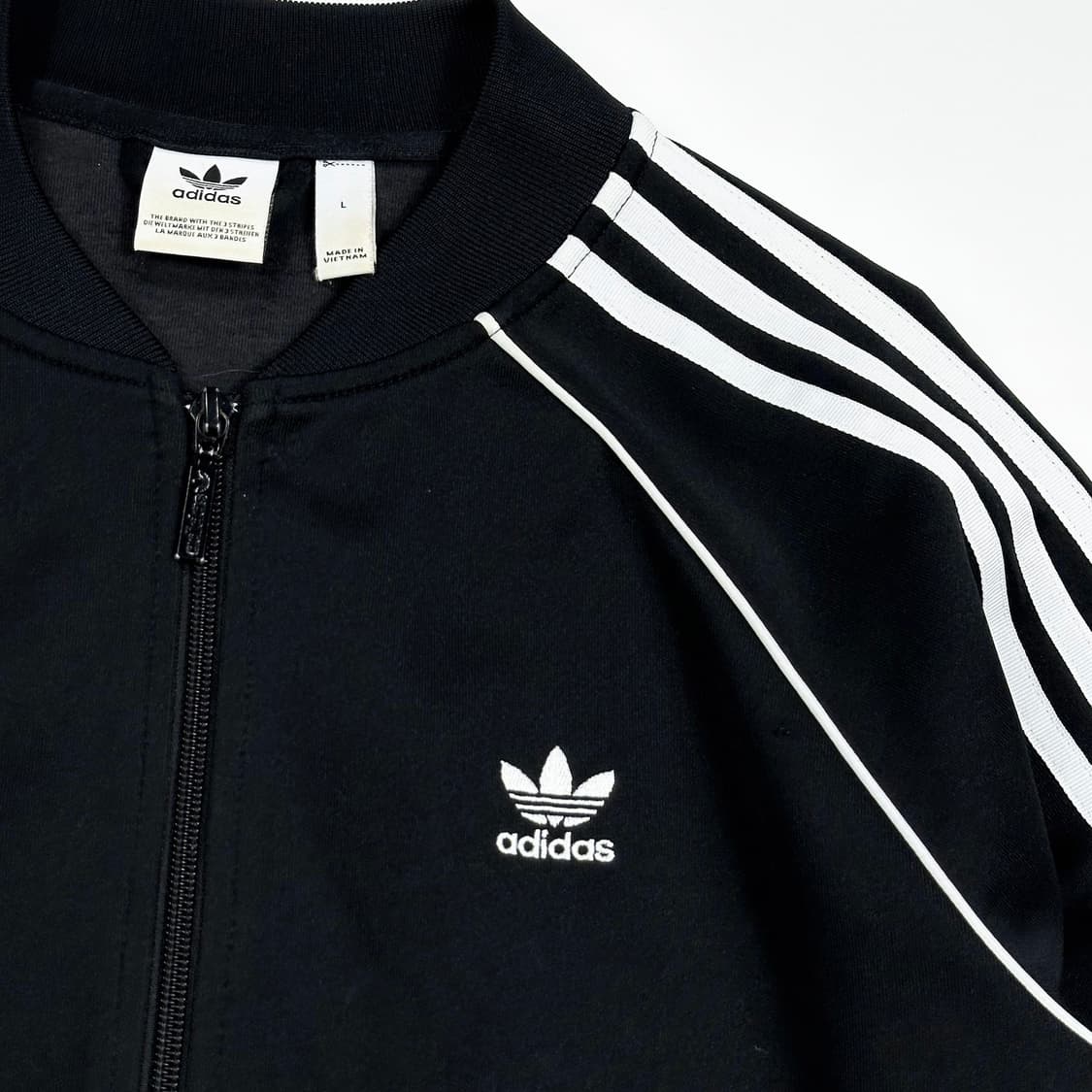 아디다스 og 슈퍼스타 여성 져지 블랙 여성L 상품이미지3