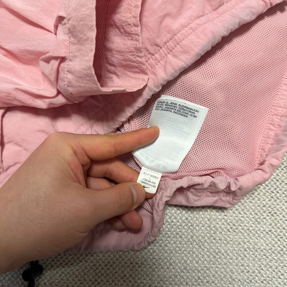 나이키 에어 숏 바람막이 자켓 상품이미지4