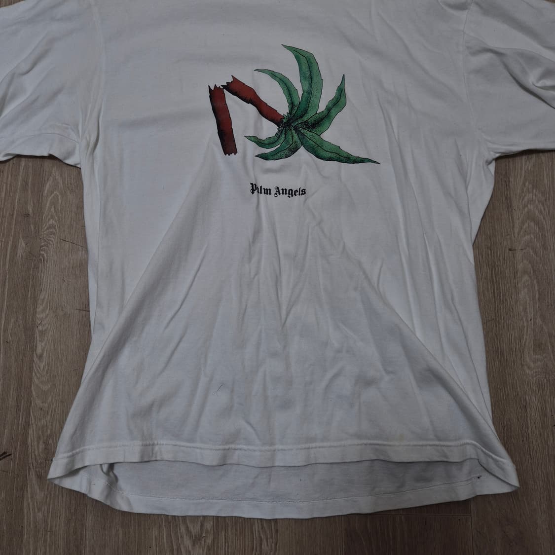 PALM ANGELS 팜엔젤스 빅프린팅 반팔티 L(100) 상품이미지3
