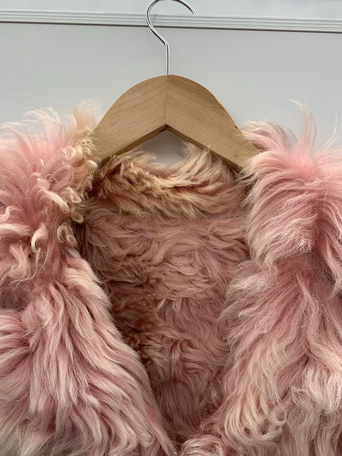 핑크 퍼 스웨이드 자켓 상품이미지8