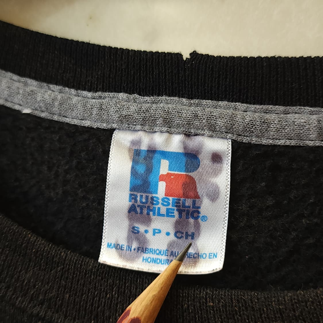 90s 러셀 맨투맨 빈티지 스웻셔츠 러셀 썬페이딩 스파르탄 s 상품이미지5