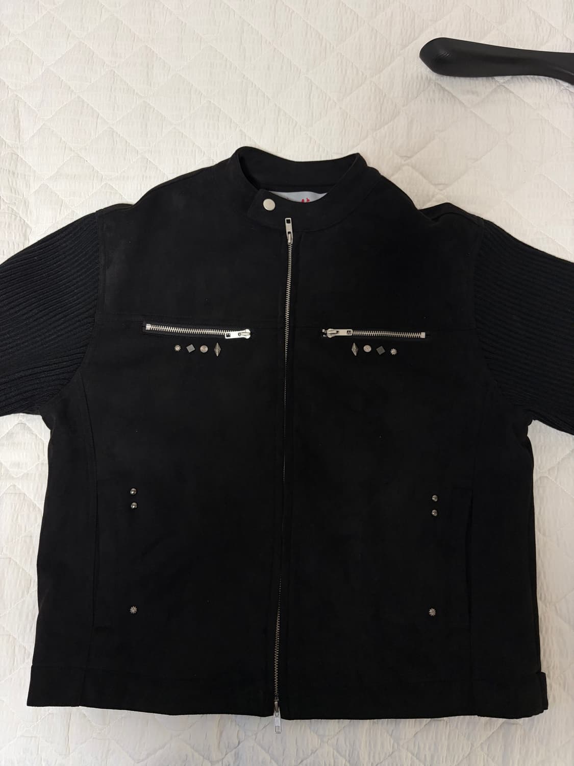 가키하라 Egos western suede knit docking jac 상품이미지2