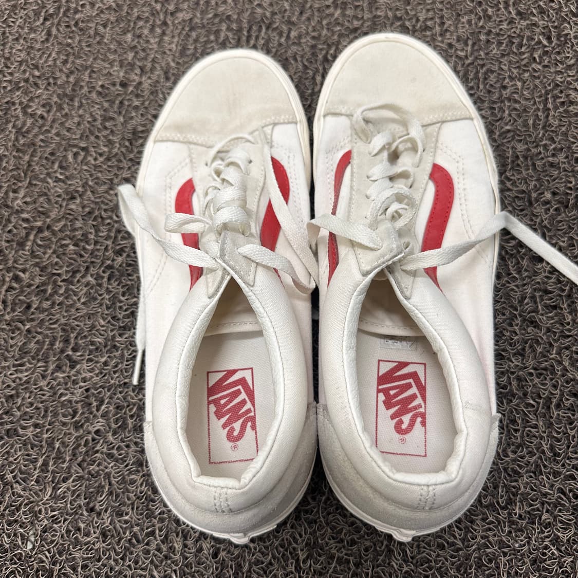 VANS 반스 마쉬멜로우 레이싱 레드 스니커즈 275 상품이미지4