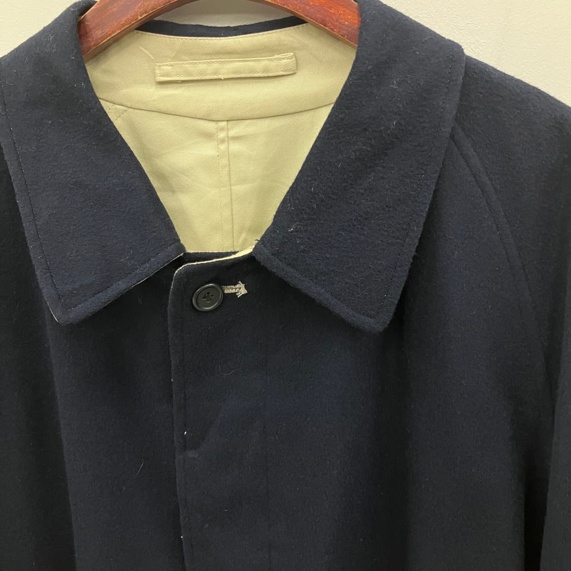 버버리 싱글 래글런 리버시블 맥코트  상품이미지7