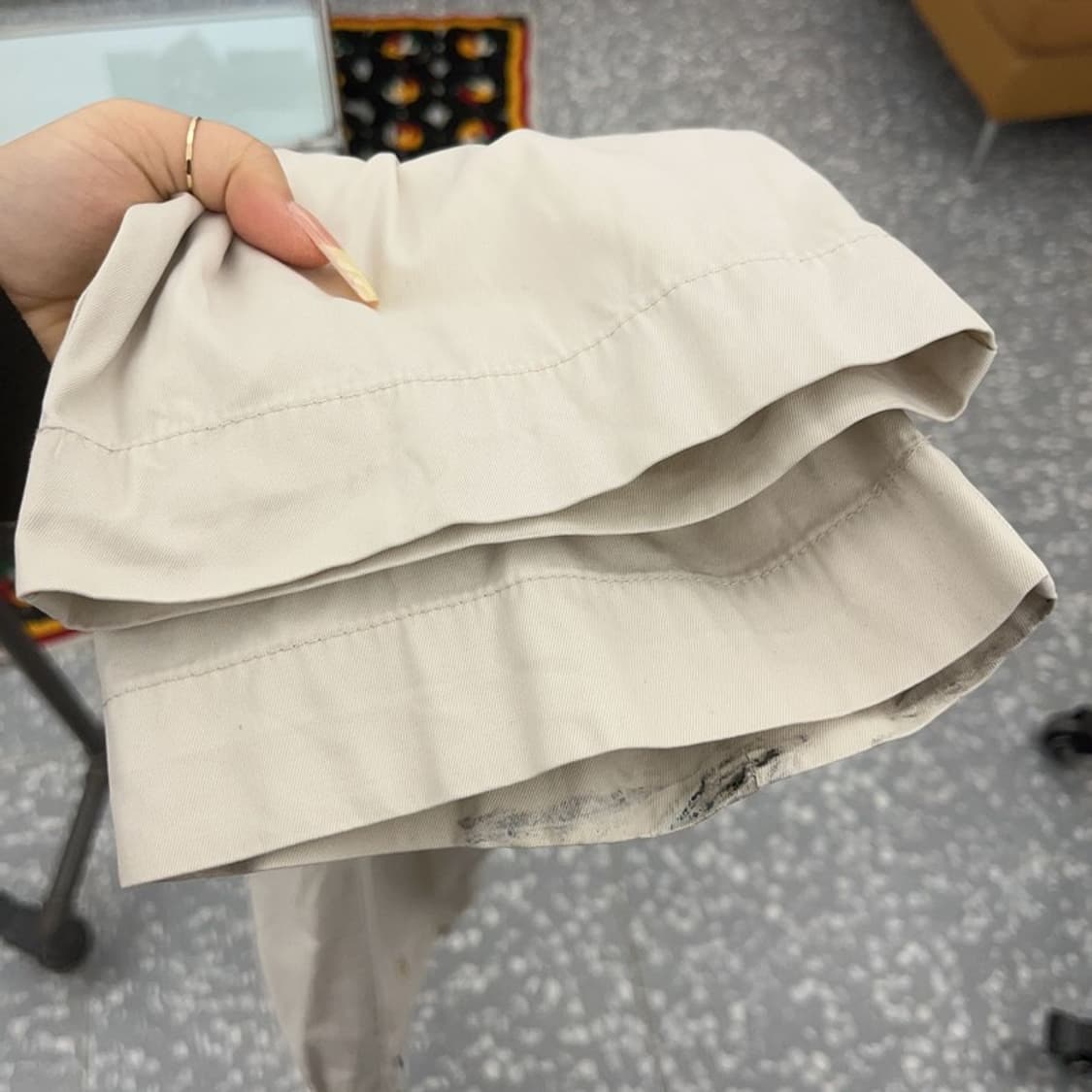 폴로 랄프로렌 빈티지 캐주얼 크림화이트 치노팬츠 32인치 C08074 상품이미지6