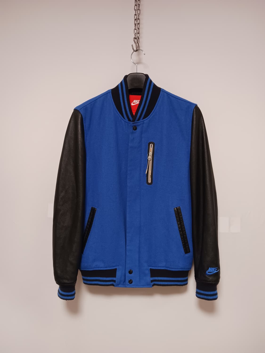 나이키 양팔가죽 디트로이드 바시티자켓  상품이미지1