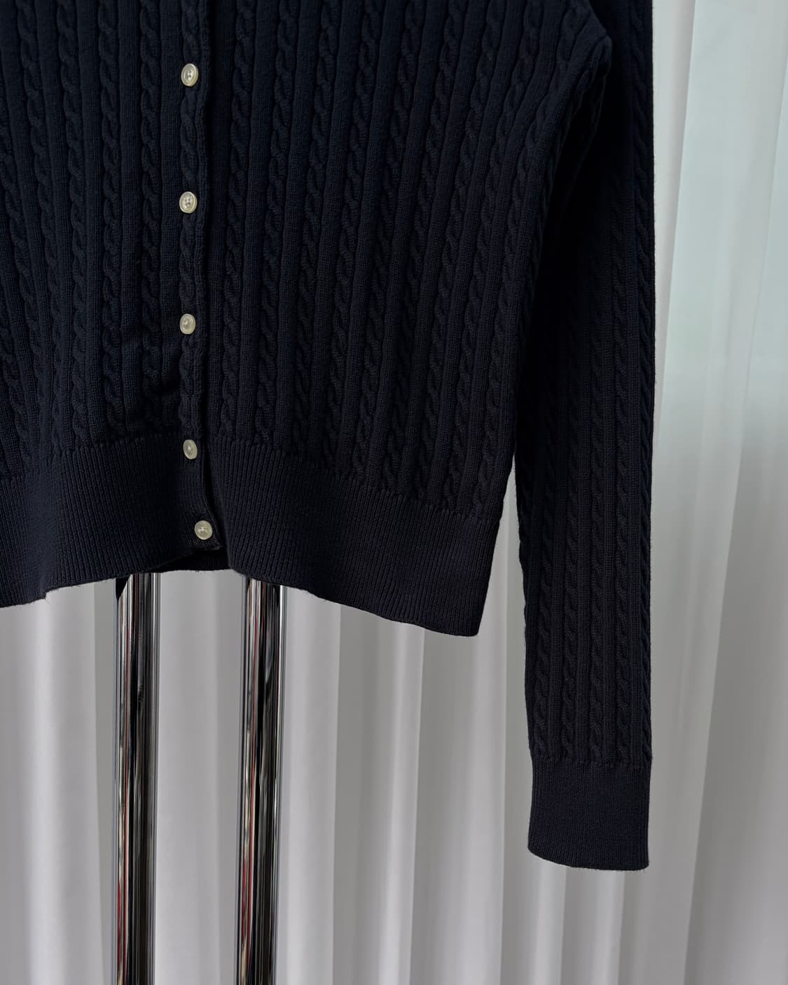 [XL/16]폴로 랄프로렌 걸즈 케이블 니트 가디건 navy 상품이미지5