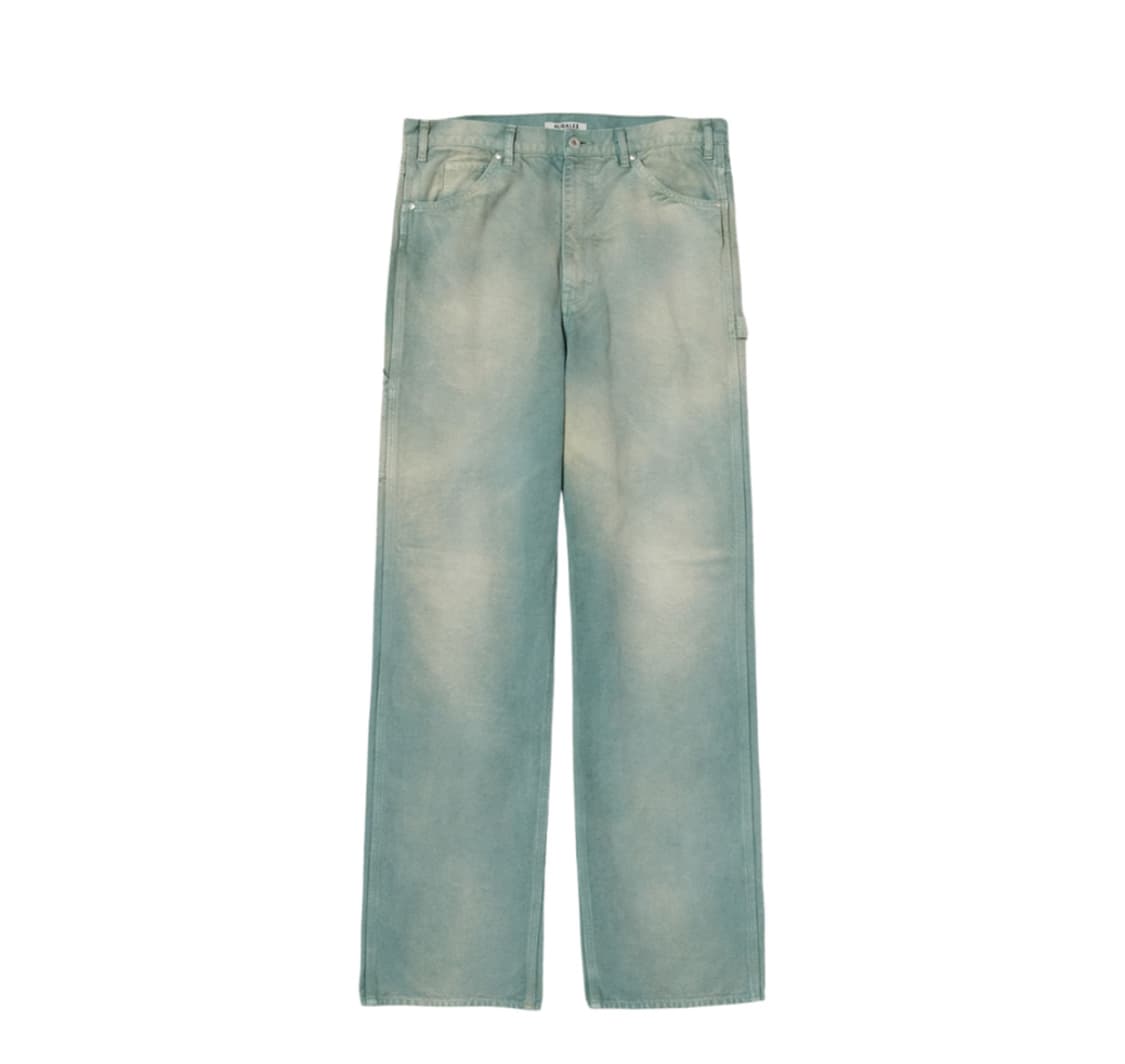 [새상품] 오라리 오가닉 코튼 덕 팬츠 애쉬 그린 4사이즈 상품이미지1