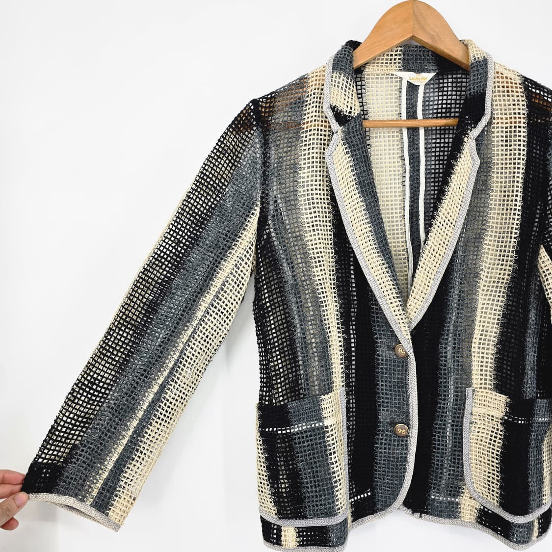 일본 빈티지 클래식 니트 자켓 상품이미지3