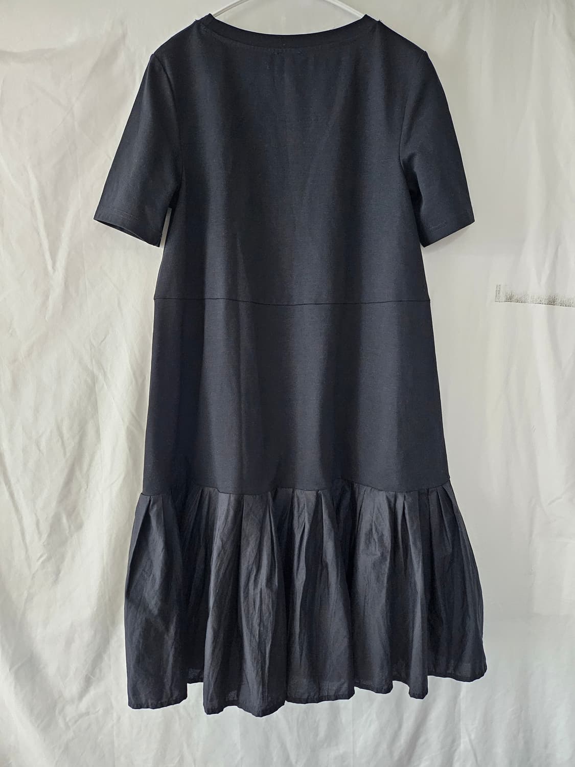 COS 코스 블랙 플레어 반팔 원피스 s 상품이미지2