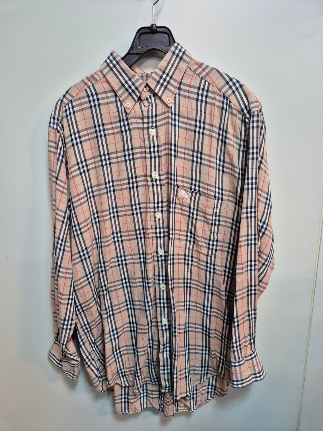 버버리 체크 셔츠 상품이미지1