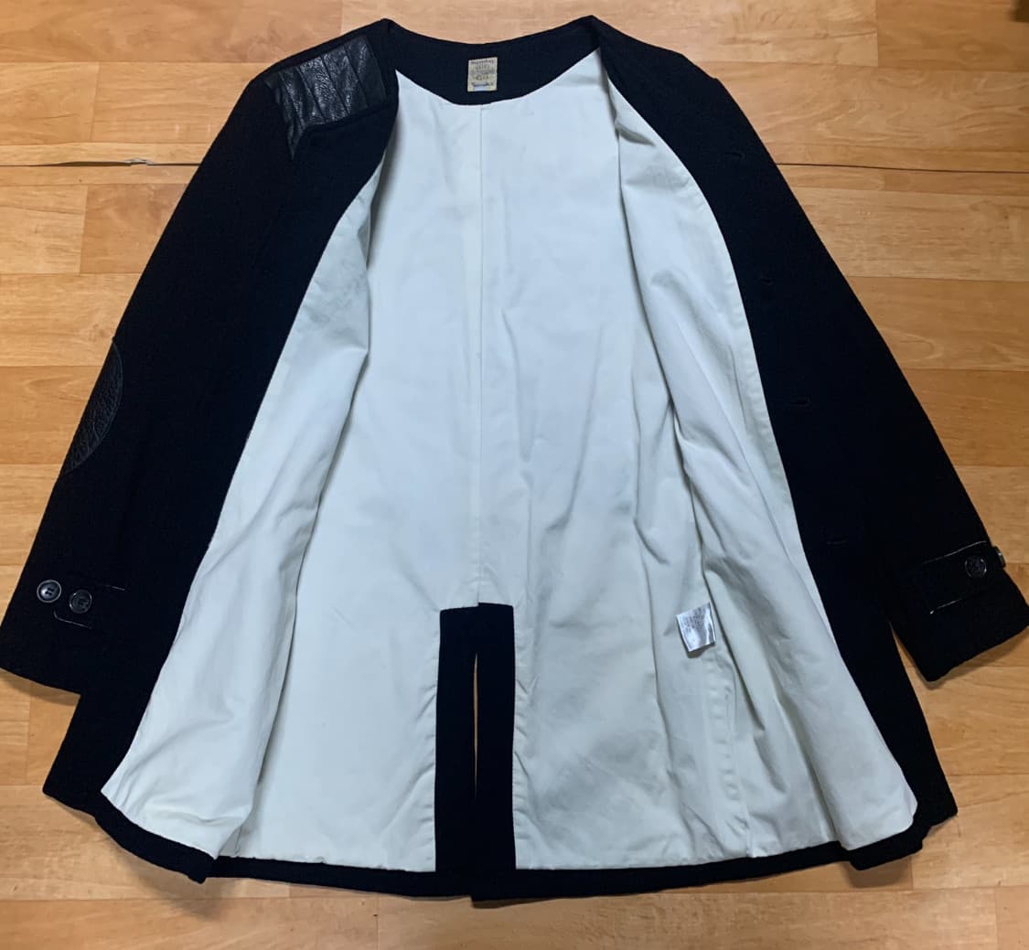 SUNDAY WORKS 선데이 워크 엔지니어드 코트(울/디테일-레더) 상품이미지4