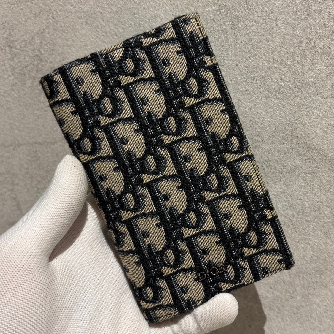 A+ OS사이즈 디올 오블리크 롱 오거나이저 베이지 상품이미지1