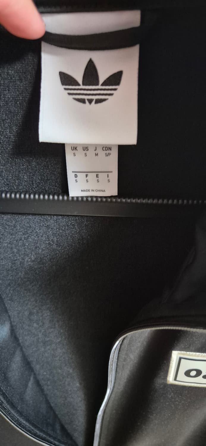 아디다스X오아시스 협업 집업 져지 자켓 M 상품이미지3