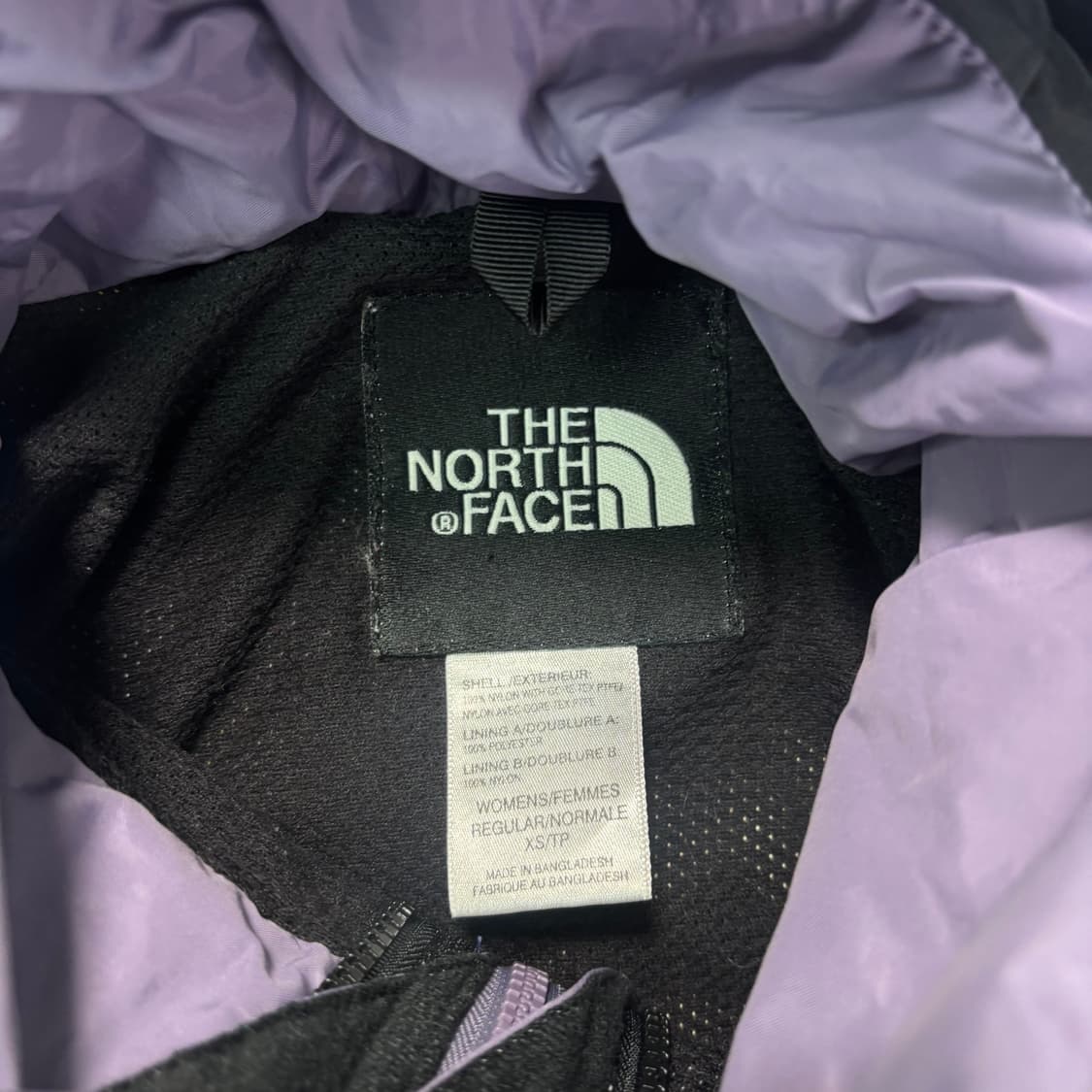 95 노스페이스 센터로고 퍼플 고어텍스 바람막이 자켓 상품이미지8