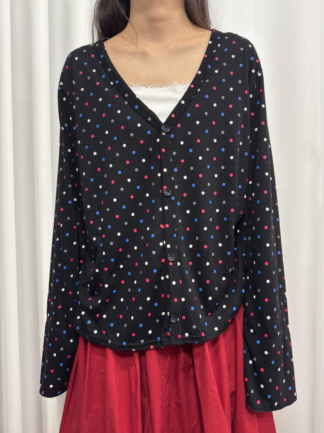 dot cardigan 상품이미지1