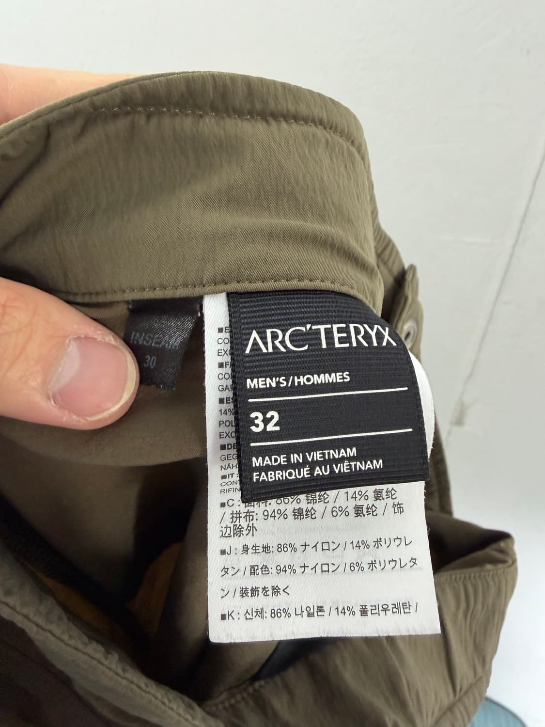아크테릭스 아크테릭스바지 아크테릭스팬츠 상품이미지3