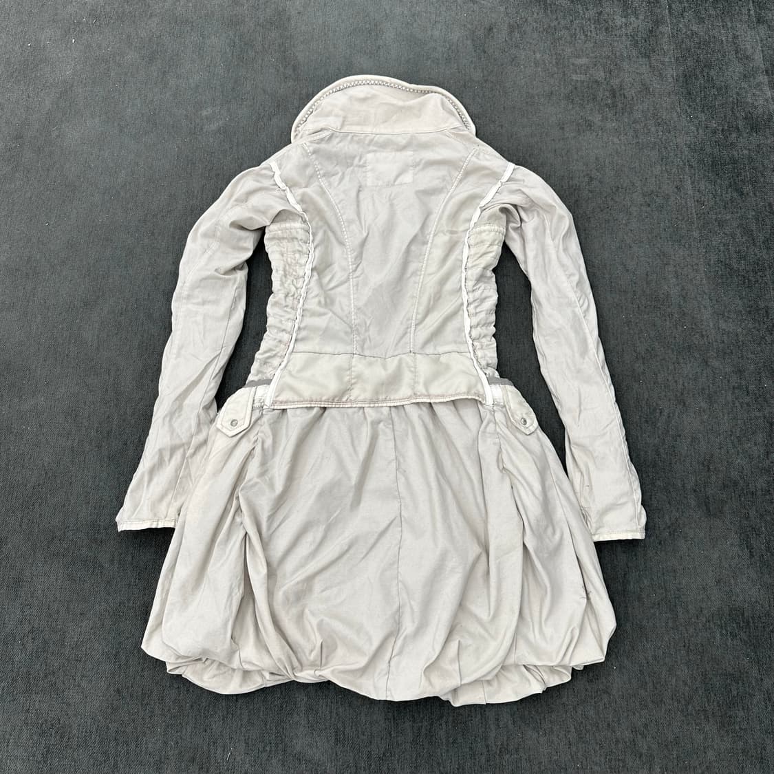 Marithe Francois Girbaud shirring coat 상품이미지6