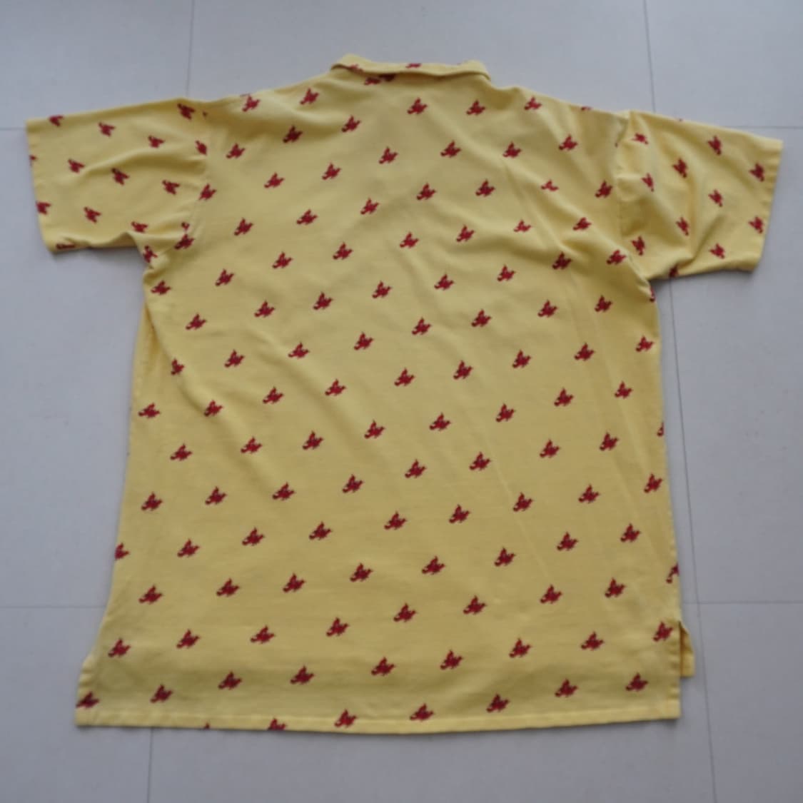 90s 폴로 랄프로렌 MADE IN USA 랍스터 패턴 PK티 XL 상품이미지5