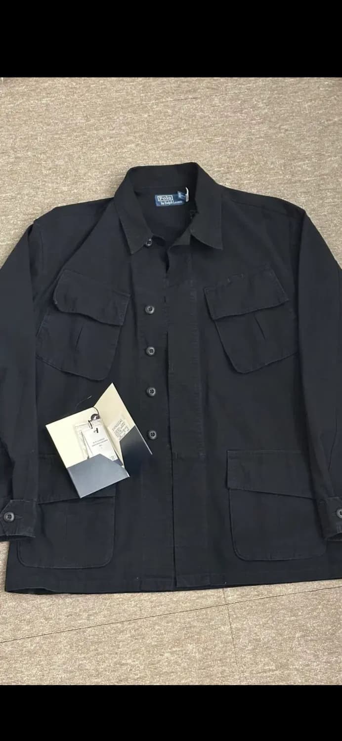 폴로 정글 퍼티그 블랙(립스탑 유틸리티 오버셔츠)L 상품이미지1