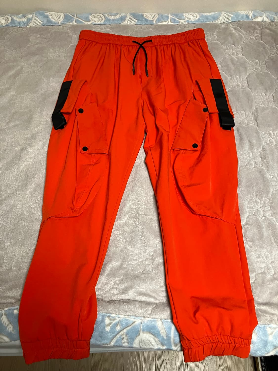 Double:JD 배기팬츠 조거팬츠 카고팬츠 오렌지 상품이미지1