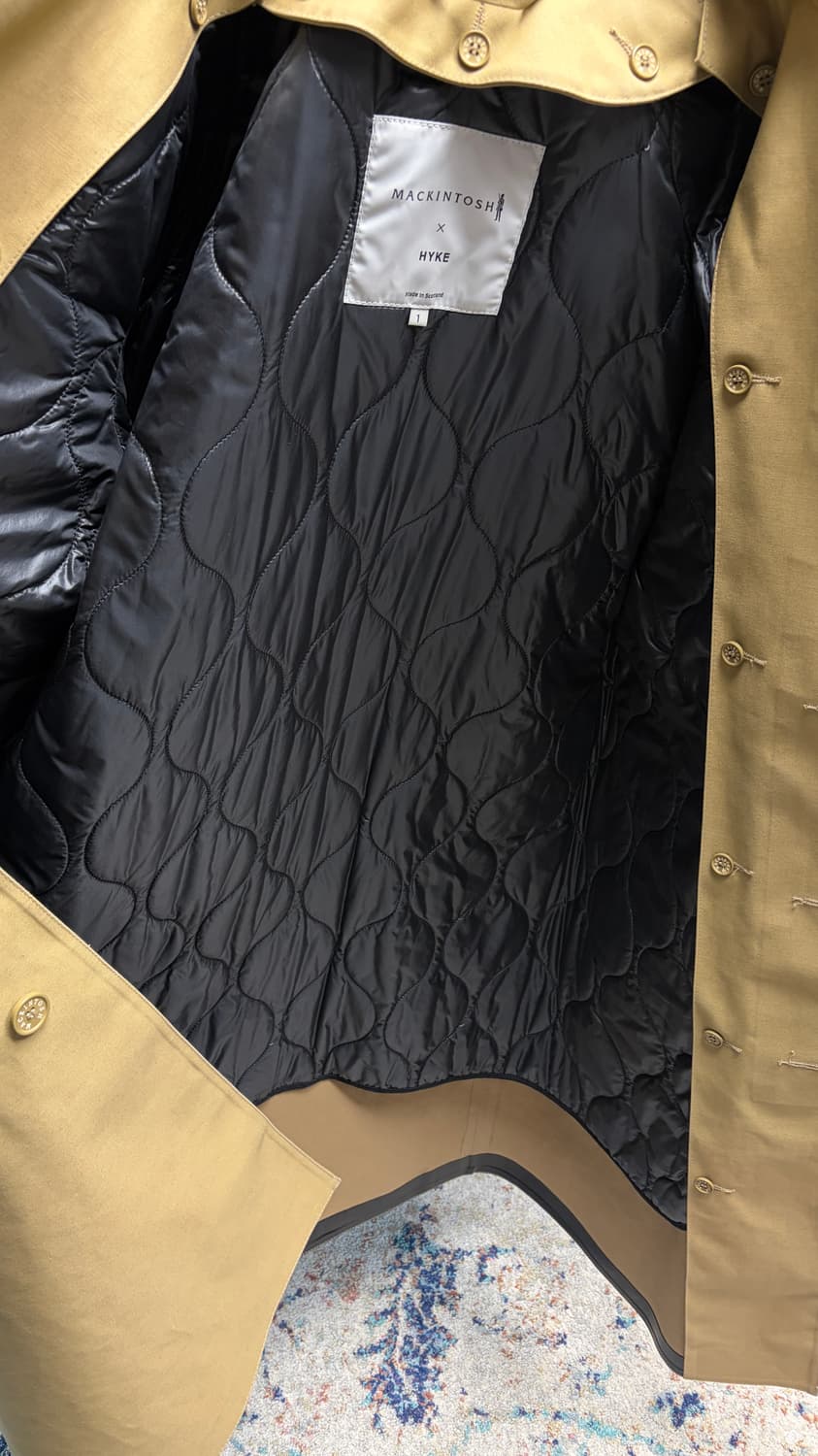 2016 매킨토시  x hyke 코트 상품이미지5